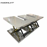 E alakú elektromos ollós platform