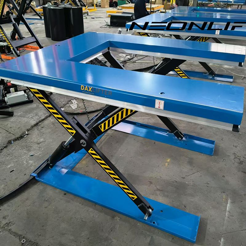 UType elektromos hidraulikus raklapemelő platform